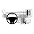 Brodit ProClip f�r Renault Scenic, ab Bj. 2010 bis 2016 (Nur passend bei manueller Handbremse), Abbildung 5