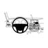 Brodit ProClip f�r Honda Accord, ab Bj. 2009 bis 2012 (NUR bei Werksnavi), Abbildung 5