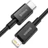 Baseus Daten- / Ladekabel, Lightning auf USB-C f�r APPLE iPhone 6 Plus, Black, 1m, Abbildung 1