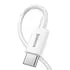 Baseus Daten- / Ladekabel, Lightning auf USB-C f�r APPLE iPhone 14, White, 1m, Abbildung 2