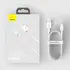 Baseus Daten- / Ladekabel, Lightning auf USB-A f�r APPLE iPhone 6 Plus, White, 1m, Abbildung 6