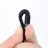 Baseus Daten- / Ladekabel USB-C f�r HUAWEI Pura 80 Ultra, 2m, bis 60W, Textilummantelung, Black, Abbildung 2