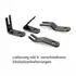 Brodit (Arkon) stabiler Auto-, LKW-Sitzschienenhalter / Bodenhalterung, L�nge: 22 Zoll (ca. 57 cm), Rohrdurchmesser: 22mm, Abbildung 8