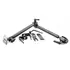 Brodit (Arkon) stabiler Auto-, LKW-Sitzschienenhalter / Bodenhalterung, L�nge: 22 Zoll (ca. 57 cm), Rohrdurchmesser: 22mm