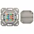 Goobay CAT 6A White Netzwerkdose 2xRJ45, geschirmt, Universal: Aufputz + Unterputz, Anschlu� : LSA, Abbildung 1