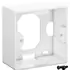 Goobay CAT 6A White Netzwerkdose 2xRJ45, geschirmt, Universal: Aufputz + Unterputz, Anschlu� : LSA, Abbildung 2