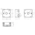 Goobay CAT 6A White Netzwerkdose 2xRJ45, geschirmt, Universal: Aufputz + Unterputz, Anschlu� : LSA, Abbildung 6