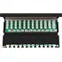 Goobay CAT 6 Desktop Ethernet Patch Panel, 12 Port, STP Geschirmt, LSA, Abbildung 1