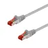 Goobay Patchkabel 0.25m, CAT 6 S/FTP (PIMF), Grey