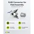 Goobay Werkzeugfreier RJ45 Netzwerk-Stecker / CAT 6A STP, Abbildung 3