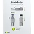 Goobay Werkzeugfreier RJ45 Netzwerk-Stecker / CAT 6A STP, Abbildung 4
