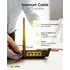 Goobay Patchkabel 0.25m, CAT 7 (Stecker Cat 6A) S/FTP (PIMF), Black, Abbildung 3