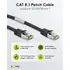 Goobay High-Speed Patchkabel 5m, CAT 8.1 S/FTP (PIMF), Black, Abbildung 1