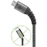 Goobay Daten- / Ladekabel Micro USB f�r NOKIA 1 Plus, 0.5m, Textilummantelung, Black, Abbildung 1