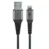 Goobay Daten- / Ladekabel Lightning auf USB f�r APPLE iPhone 6 Plus, Black, 1m, Textilummantelung, Abbildung 3