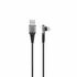 Goobay Daten- / Ladekabel USB-A auf USB-C 90� gewinkelt f�r HUAWEI Mate X7, 1m, Textilummantelung, Black, Abbildung 1