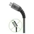 Goobay Daten- / Ladekabel Micro USB f�r NOKIA 3.1 Plus, 1m, Textilummantelung, Black, Abbildung 1