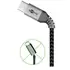 Goobay Daten- / Ladekabel USB-A auf USB-C f�r HUAWEI Mate X7, 2m, Textilummantelung, Black, Abbildung 1