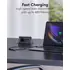 Goobay 2in1 Daten- / Ladekabel USB-C f�r HUAWEI Mate X7, 1m, Textilummantelung, Grey, Abbildung 3