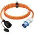 Goobay CEE Adapter, 1.5m Gummischlauchleitung, CEE-Stecker auf Schutzkontakt-Kupplung, Abbildung 1
