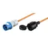 Goobay CEE Adapter, 1.5m Gummischlauchleitung, CEE-Stecker auf Schutzkontakt-Kupplung, Abbildung 5