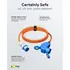 Goobay CEE Adapter, 5m Gummischlauchleitung, CEE-Stecker auf 90� CEE-Kupplung + Schutzkontakt-Kupplung, Abbildung 5