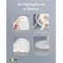 Goobay LED Tischleuchte, mit Touch-Steuerung, warmwei� (3000 K) 170 lm, stufenlos dimmbar, H�he: 37cm, white, Abbildung 5