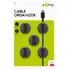 Goobay Kabelmanagement / Kabelf�hrung 5x 1 Leitung (Durchmesser: max 7.8mm), black, Abbildung 3