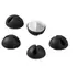 Goobay Kabelmanagement / Kabelf�hrung 5x 1 Leitung (Durchmesser: max 7.8mm), black