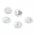 Goobay Kabelmanagement / Kabelf�hrung 5x 1 Leitung (Durchmesser: max 7.8mm), white