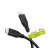 Goobay Daten- / Ladekabel USB-C 4.0 f�r HUAWEI Mate X7, 0.5m, bis 100W, Black