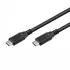 Goobay Daten- / Ladekabel USB-C 4.0 f�r HUAWEI Mate X7, 1.5m, bis 100W, Black, Abbildung 5