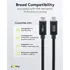 Goobay Daten- / Ladekabel USB-C (USB4 V2) f�r HUAWEI Mate X7, 1.2m, bis 240W, Black, Abbildung 5