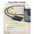 Goobay Daten- / Ladekabel USB-C (USB4 V2) f�r HUAWEI Pura 80 Pro, 1.5m, Textilmantel, bis 240W, Black, Abbildung 5