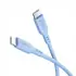 Goobay Silikonkabel USB-C f�r HUAWEI Mate X7, 1.5m, bis 60W, Blue, Abbildung 2