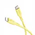 Goobay Silikonkabel USB-C f�r HUAWEI Mate X7, 1.5m, bis 60W, Yellow, Abbildung 2
