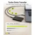 Goobay Daten- / Ladekabel USB-C , 1.8m, bis 240W, Textilummantelung, Black, Abbildung 4