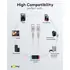 Goobay Daten- / Ladekabel USB-C f�r HUAWEI Mate X7, 2m, bis 60W, softe Textilummantelung, White, Abbildung 5
