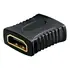 Goobay HDMI Adapter (Kupplung), 4K / 60 Hz, Buchse A auf Buchse A, vergoldet