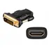 Goobay Adapter: DVI Stecker auf HDMI Buchse A