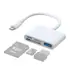 Joyroom Multiport OTG 4in1 Adapter, Lightning f�r APPLE iPhone 14, White