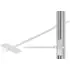 Goobay Kabelbinder mit Beschriftungsfeld, 100 St�ck wetterfester Nylon, transparent-wei�, L�nge 100mm, Breite 2.5mm, Abbildung 1