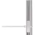 Goobay Kabelbinder mit Beschriftungsfeld, 100 St�ck wetterfester Nylon, transparent-wei�, L�nge 100mm, Breite 2.5mm