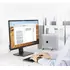 uGreen vertikaler Tablet / Laptop Tisch-St�nder f�r MacBook Zubeh�r , silver, Abbildung 1