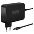 Goobay USB-C Ladeger�t f�r Laptops, 90W, Kabell�nge 1.8 m, Black