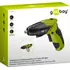 Goobay Mini Akkuschrauber mit drehbarem Handgriff und LED-Leuchte, Abbildung 3