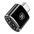 Baseus MINI-Adapter USB-C Stecker auf USB-A Buchse f�r NOKIA G11 Plus, Black, Abbildung 1
