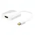 Goobay Adapter: Mini Displayport auf HDMI , mDP Stecker auf HDMI Buchse (Ultra HD bis 4K), Abbildung 1