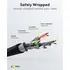 Goobay Patchkabel 5m, CAT 6A S/FTP (PIMF), Black, Abbildung 3