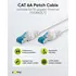 Goobay Patchkabel 1m, CAT 6A S/FTP (PIMF), White, Abbildung 1
